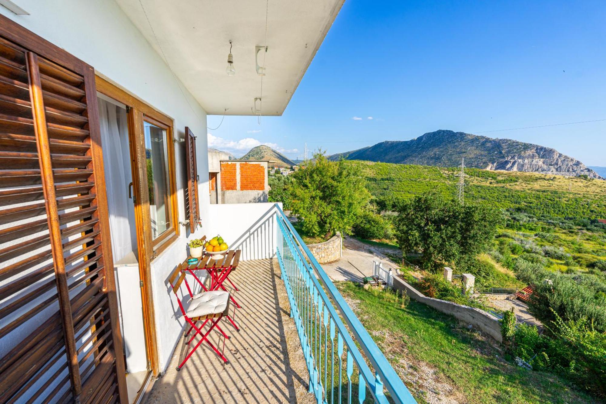Villa Olive Garden House In Zrnovnica With A View & Bbq Exterior foto