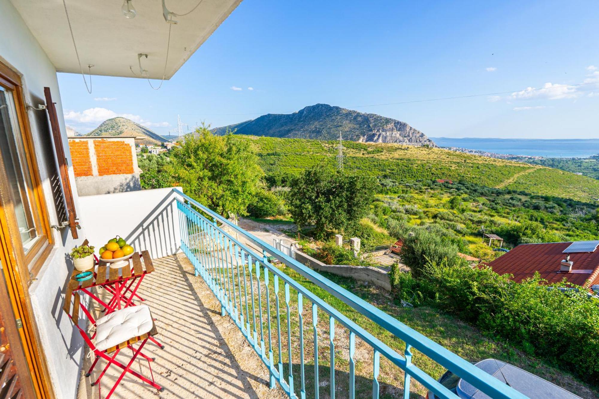 Villa Olive Garden House In Zrnovnica With A View & Bbq Exterior foto